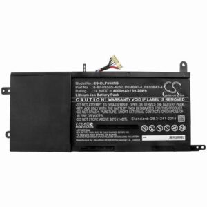 Advent T5 Notebook Laptop Battery 14.8V 4000mAh Li-ion CLP650NB