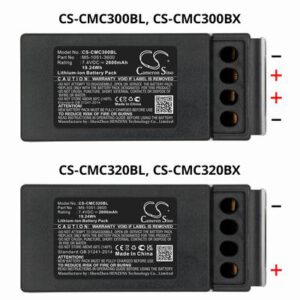 Cavotec M9-1051-3600 EX Crane Remote Control Battery 7.4V 3400mAh Li-ion CMC320BX