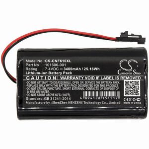 ComSonics 101610-DF Equipment Survey Test Battery 7.4V 3400mAh Li-ion CNF610XL