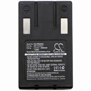 AT&T 22250X Cordless Phone Battery 3.6V 2000mAh Ni-MH CPB483CL