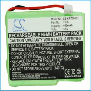 Vodafone H20 Cordless Phone Battery 3.6V 400mAh Ni-MH CPT306CL