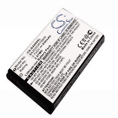 Creative Zen Micro Photo MP3 MP4 PMP Media Player Battery 3.7V 830mAh Li-Ion DA009SL