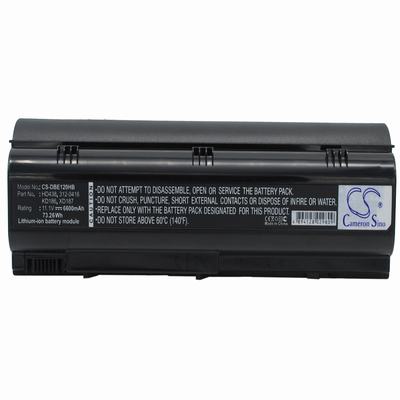 Dell Inspiron 1300 Laptop Notebook Battery 11.1V 6600mAh Li-Ion DBE120HB