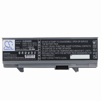 Dell Latitude E5400 Laptop Notebook Battery 11.1V 4400mAh Li-Ion DE5400NB