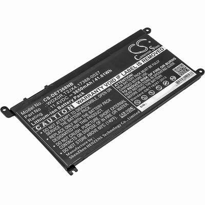 DELL 14(i5-7200U/4G/128G 500G) Notebook Laptop Battery 11.4V 3650mAh Li-ion DE7368NB