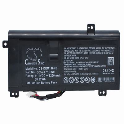 Dell Alienware 14D-1528 Laptop Notebook Battery 11.1V 6200mAh Li-Ion DEM140NB