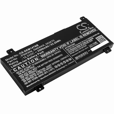 DELL 14-7000 Notebook Laptop Battery 15.2V 3500mAh Li-ion DEM147NB