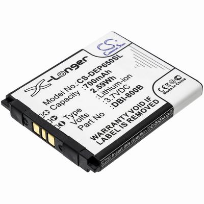 Doro Liberto 650 Mobile SmartPhone Battery 3.7V 700mAh Li-ion DEP650SL