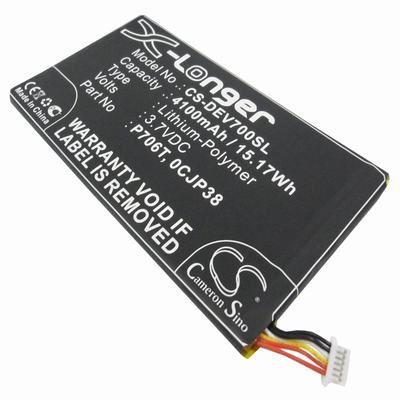 Dell Venue 7 Tablet Battery 3.7V 4100mAH Li-Polymer DEV700SL