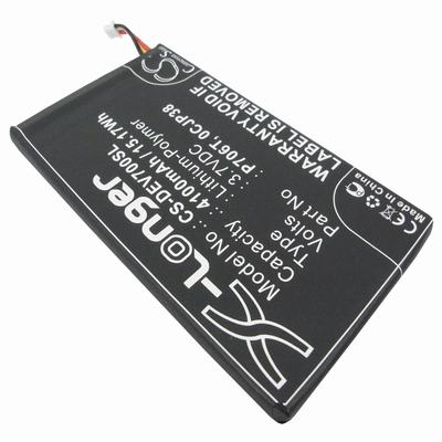 Dell Venue 7 Tablet Battery 3.7V 4100mAH Li-Polymer DEV700SL