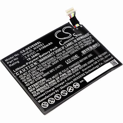 DELL Venue 8 Pro 5855 Tablet Battery 3.8V 5100mAh Li-Poly DEV858SL