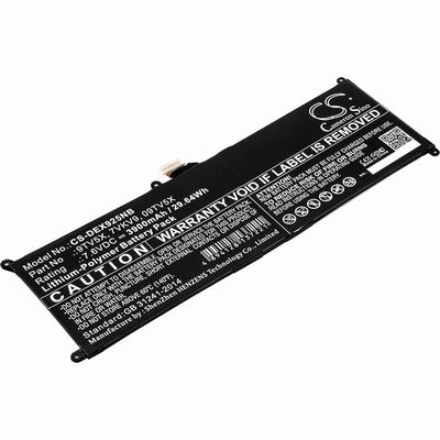 DELL Latitude 12 7275 Notebook Laptop Battery 7.6V 3900mAh Li-Poly DEX925NB