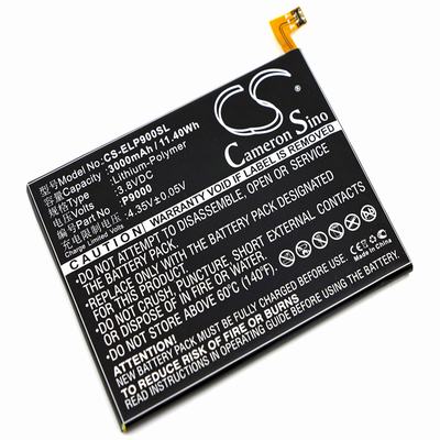 Elephone P9000 Mobile SmartPhone Battery 3.8V 3000mAh Li-Poly ELP900SL