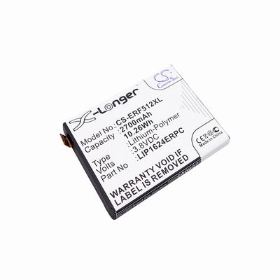 Sony Ericsson F5121 Mobile SmartPhone Battery 3.8V 2700mAh Li-Poly ERF512XL