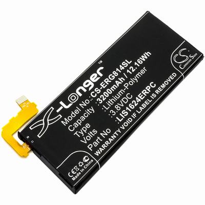 Sony G8141 Mobile SmartPhone Battery 3.8V 3200mAh Li-Poly ERG814SL