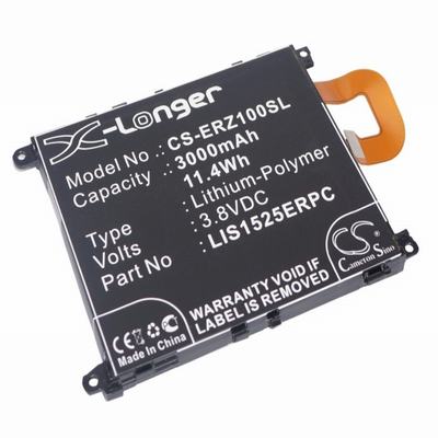 Sony Ericsson L35h Mobile Phone Battery 3.8V 3000mAh Li-Polymer ERZ100SL