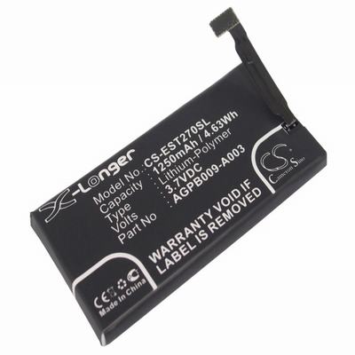 Sony Ericsson Xperia ST27 Mobile Phone Battery 3.7V 1250mAh Li-Polymer EST270SL