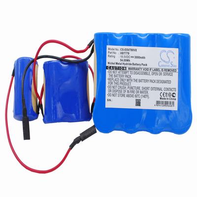 Euro Pro SV780 Vacuum Cleaner Battery 18V 3000mAh Nickel Metal Hydride ESV780VX