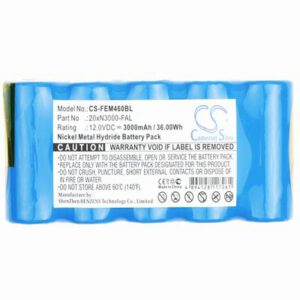Falard LEM 460 Transport Trolleys Sel Crane Remote Battery 12.0V 3000mAh Ni-MH FEM460BL