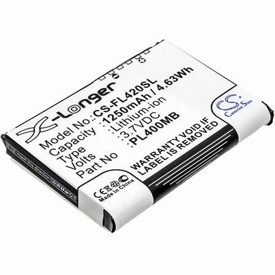 Fujitsu Loox 400 Pocket PC & PDA Battery 3.7V 1250mAh Li-Ion FL420SL