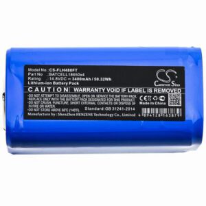 Bigblue TL4000P Flashlight Battery 14.8V 3400mAh Li-ion FLH480FT