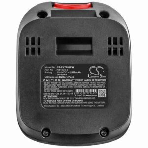 Flymo EasiClean Li 18V Cordless Pres Gardening Tools Battery 18.0V 2000mAh Li-ion FYT260PW