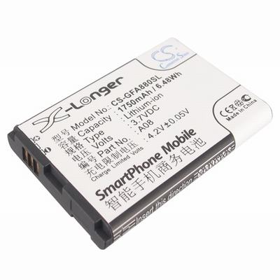 GFive A78 Mobile Phone Battery 3.7V 1750mAh Li-ion GFA880SL