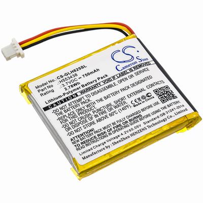 Globalstar GH625XT Smartwatch Battery 3.7V 750mAh Li-Poly GLH625SL