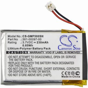 Garmin Approach S60 GPS Navigator Battery 3.7V 230mAh Li-Poly GMF500SH