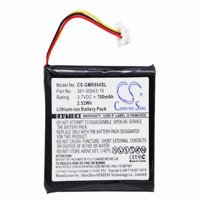 Garmin Delta Dog Animal Tracking Battery 3.7V 700mAh Li-Ion GMR864SL