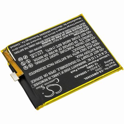 Gigaset GS53-6 Mobile SmartPhone Battery 3.8V 3200mAh Li-Poly GMS536SL