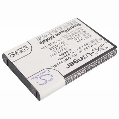GIONEE C500 Mobile Phone Battery 3.7V 1750mAh Li-ion GNC500SL