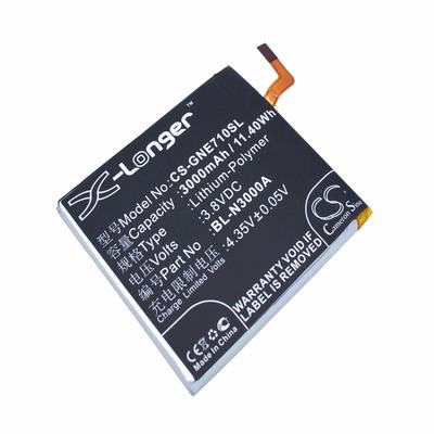 GIONEE Elife E7L Mobile Phone Battery 3.8V 3000mAh Li-Polymer GNE710SL