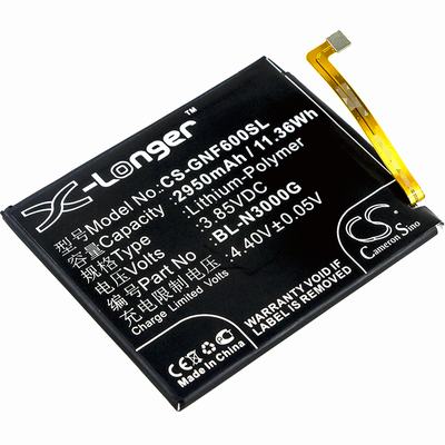 GiONEE F6 Mobile SmartPhone Battery 3.85V 2950mAh Li-Poly GNF600SL