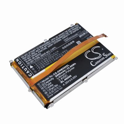 GIONEE M5 Mobile Phone Battery 3.8V 6000mAh Li-Polymer GNM500SL