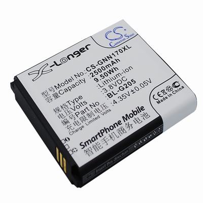 Gionee GIONEE GN170 Mobile Phone Battery 3.8V 2500mAh Li-ion GNN170XL