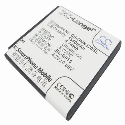 GIONEE GN205 Mobile Phone Battery 3.7V 1550mAh Li-ion GNN320SL