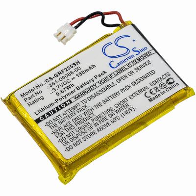 Garmin 010-01959-00 Smartwatch Battery 3.7V 180mAh Li-Poly GRF225SH