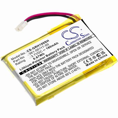 Garmin Approach S10 Smartwatch Battery 3.7V 180mAh Li-Poly GRH100SH