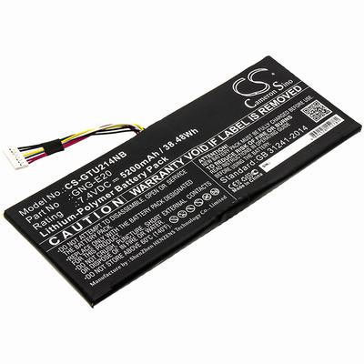 Getac GA-U2142-2117U Notebook Laptop Battery 7.4V 5200mAh Li-Poly GTU214NB