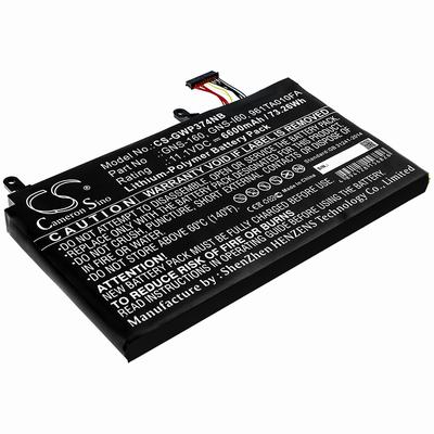 Gigabyte P35G Notebook Laptop Battery 11.1V 6600mAh Li-Poly GWP374NB