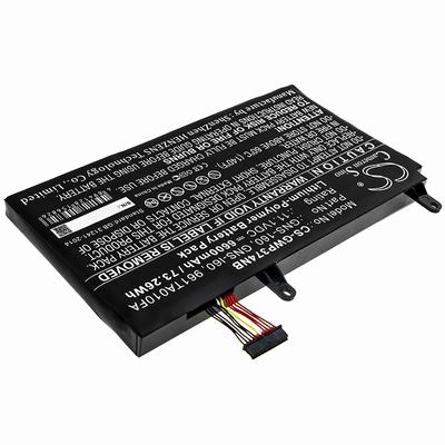Gateway Notebook Laptop Battery 11.1V 6600mAh Li-Poly GWP374NB
