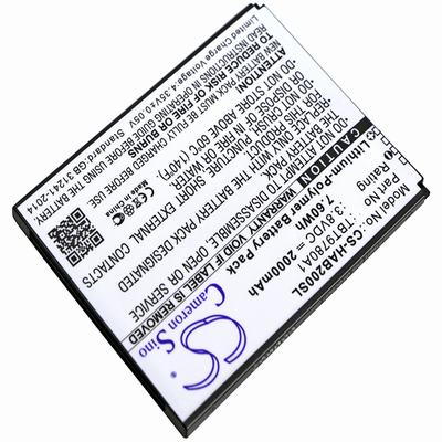 K-Touch Nibiru H1 Mobile SmartPhone Battery 3.8V 2000mAh Li-Poly HAB200SL