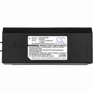 Hiab AMH0627 Crane Remote Control Battery 7.2V 2000mAh Ni-MH HAB720BL