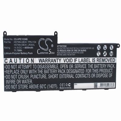 HP ENVY 15-3000 Laptop Notebook Battery 14.8V 4850mAH Li-Polymer HPE153NB