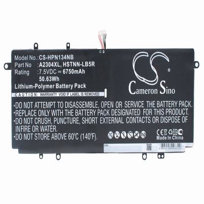 HP Chromebook 14 Laptop Notebook Battery 7.5V 6750mAh Li-Polymer HPN134NB