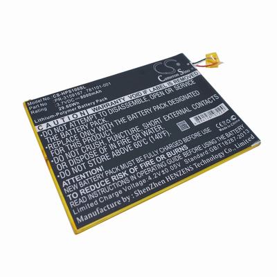 HP 2201 Tablet Battery 3.7V 8000mAh Li-Polymer HPS100SL