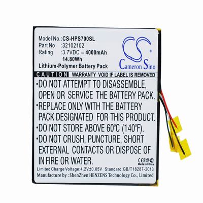 HP Slate 7 Extreme Tablet Battery 3.7V 4000mAh Li-Polymer HPS700SL