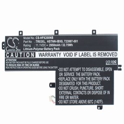 HP Split X2 13-g110dx Laptop Notebook Battery 11.1V 2950mAh Li-Polymer HPX200NB