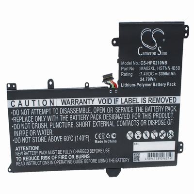 HP SlateBook 101 Laptop Notebook Battery 7.4V 3350mAh Li-Polymer HPX210NB